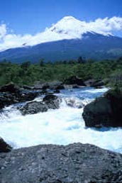 Petrohue Wasserfall