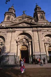 Plaza de Armas in Santiago de Chile