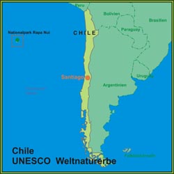 UNESCO Weltkulturerbe in Japan Chile Weltnaturerbe